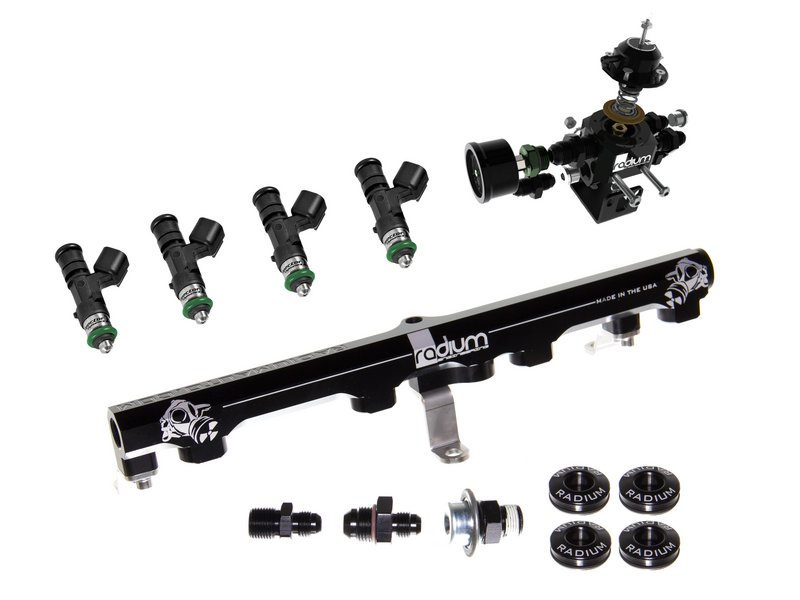 How to Install a Radium Fuel Rail and ID1000 Injectors on a Nissan 240SX SR20DET