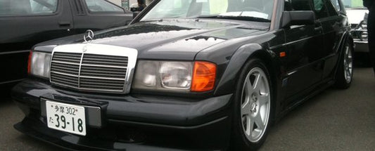 Mercedes 190 w/ 3.5L V8 F1 motor.