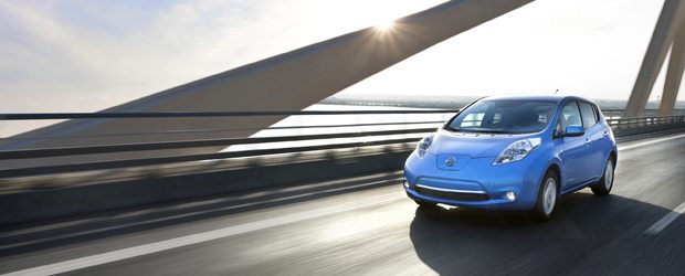 Nissan LEAF leaps ahead