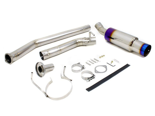 Nissan 240SX S13 240SX Stock Exhaust to Tomei Expreme Ti Titanium Exhaust Replacement