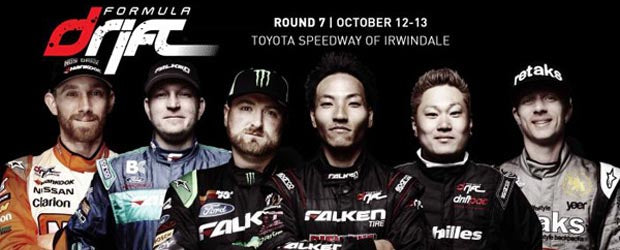 October 12-13 2pm – Formula D Round 7 Title Fight – Irwindale, CA