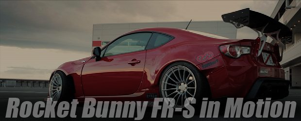 Rocket Bunny’s FR-S in Motion