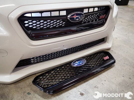 Subaru STI Front Grille Replacement