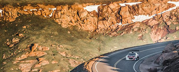 Official Pikes Peak Winners & Times; Peugeot & Loeb Conquer