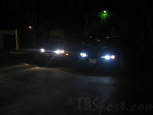 S14 HID Headlight Projector Retrofit (with S2000 projectors)