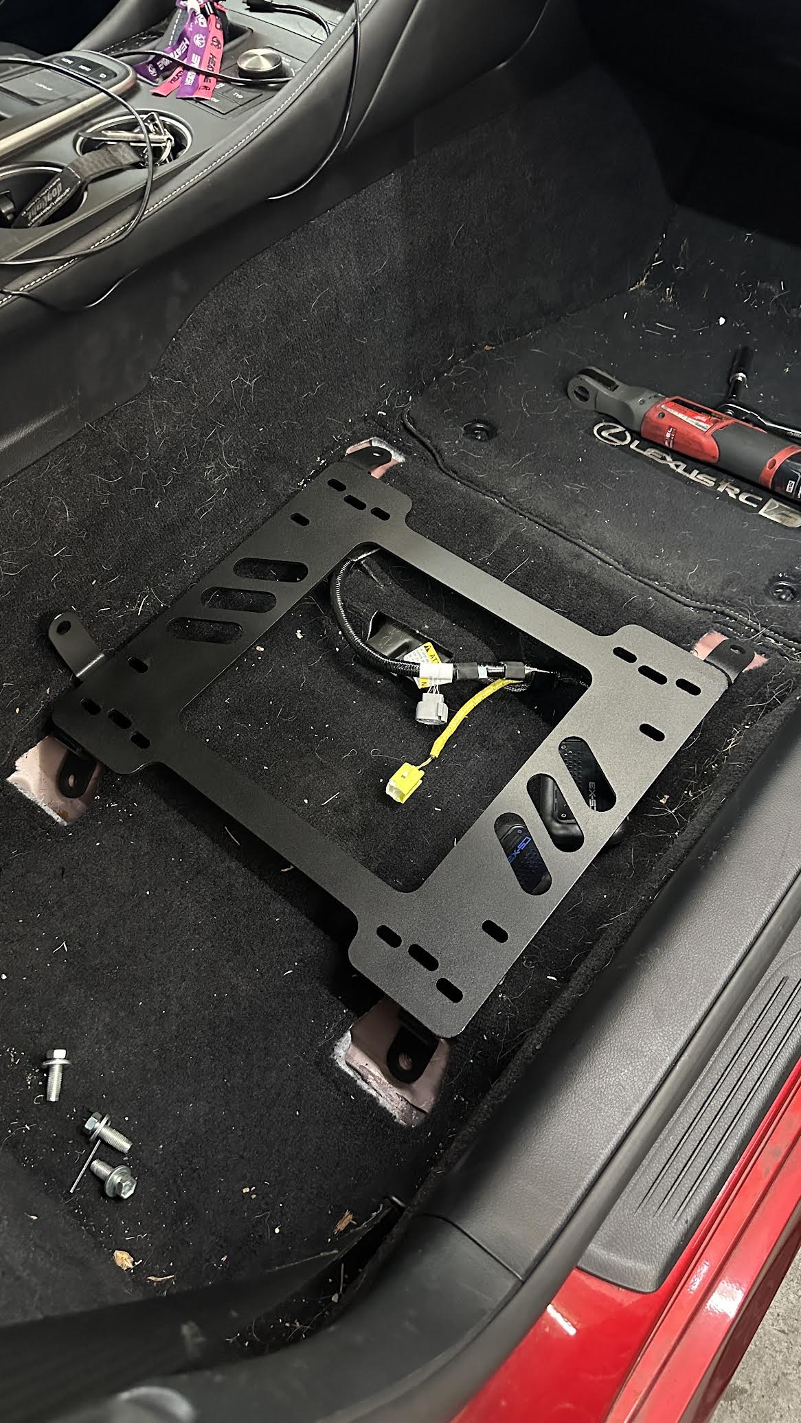 Planted Technology Seat Bracket- Lexus RC F (2015+) - Passenger / Right