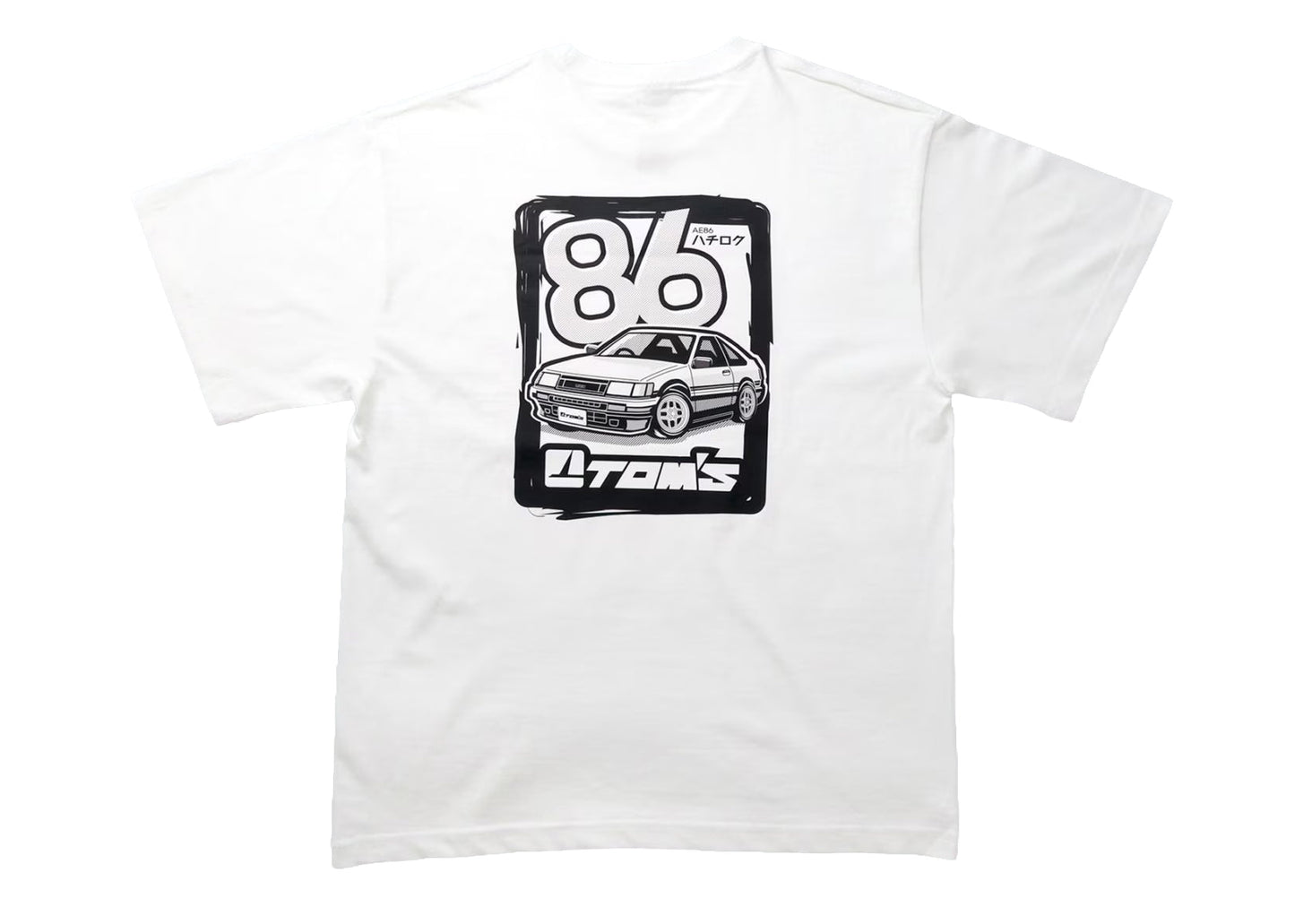 TOM'S Racing AE86 Design T-Shirt