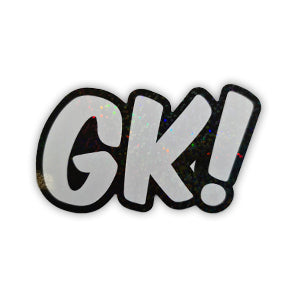 GKTech Glitter GK! Sticker