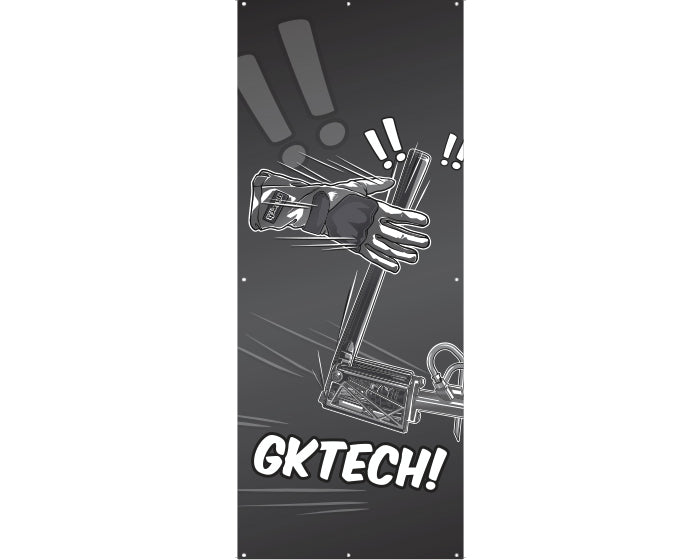 GKTech GK E-Brake garage banner