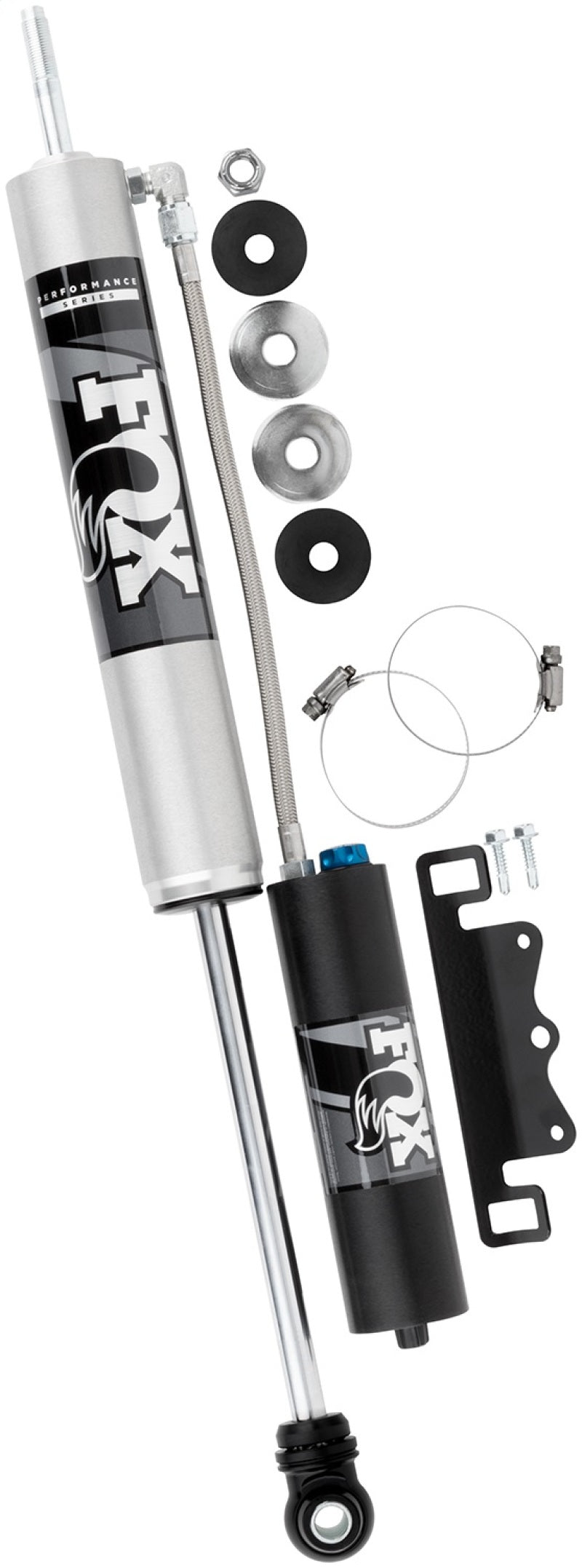 FOX 2005+ Ford Super Duty 2.0 Perf Series 9.6in Smooth Body Remote Res. Front Shock - CD Adj 985-26-162 985-26-162 Photo - Primary