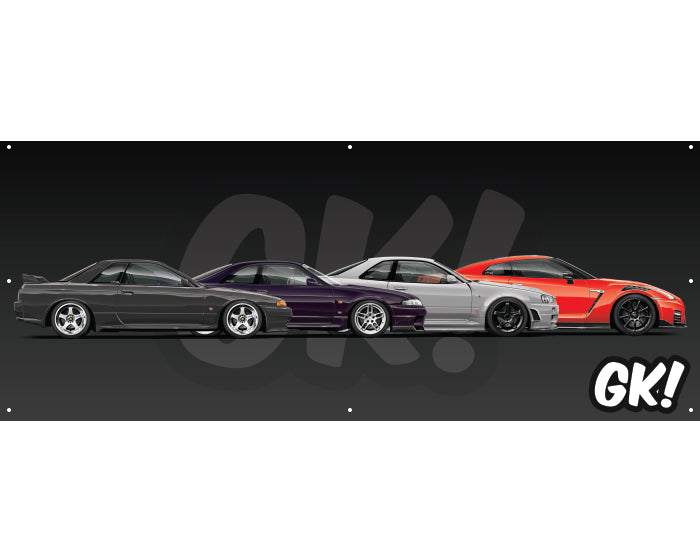 GKTech Skyline garage banner