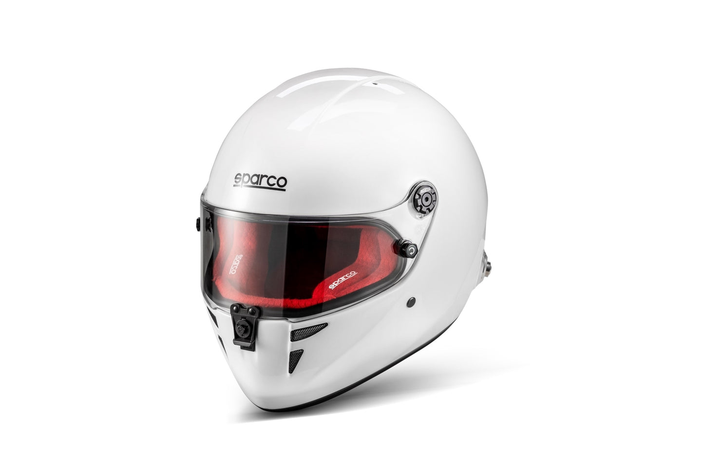 SPARCO Stealth RF Helmet - X Small - Matte Black/Red BRH0007B0K120XS