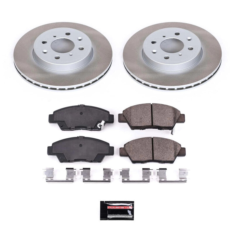 PowerStop Power Stop 15-20 Honda Fit Front Semi-Coated Rotor Kit SC7032 SC7032 Photo - Primary