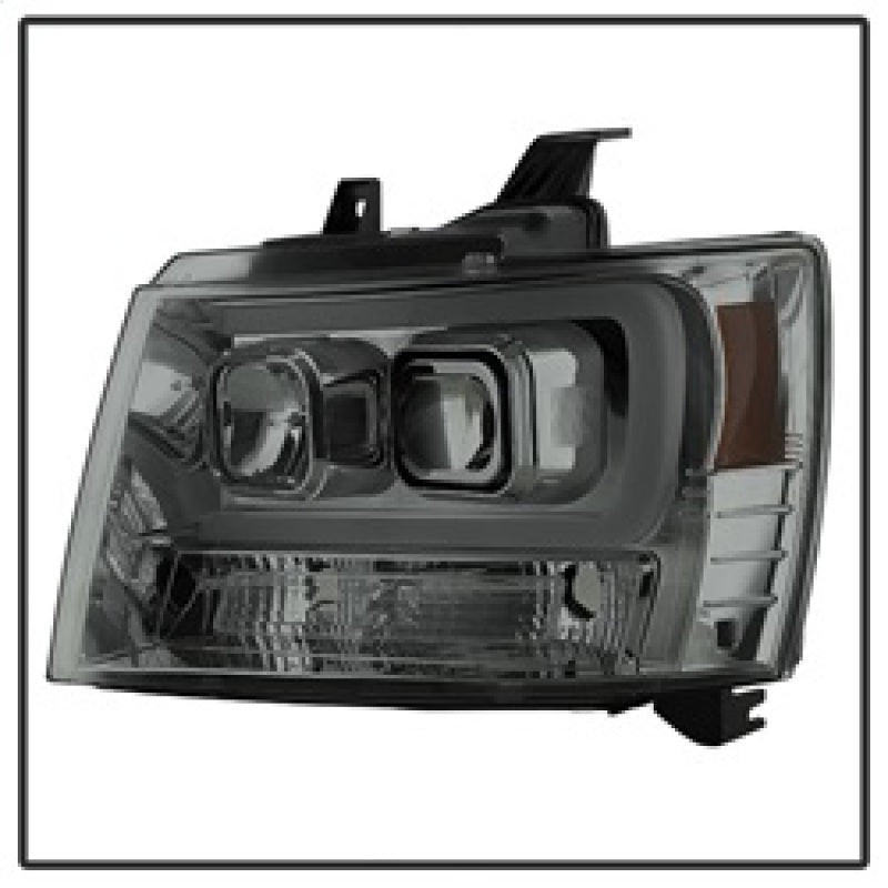 Spyder 07-14 Chevy Suburban/1500/2500/Tahoe V2 Projector Headlights Smoke PRO-YD-CSUB07V2-DRL-SM 5082589 5082589 Photo - Unmounted