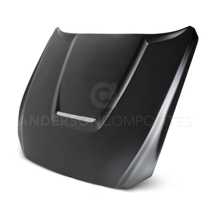 Anderson Composites 15-16 Ford Mustang Type-GR Fiberglass Hood AC-HD15FDMU-GR-GF AC-HD15FDMU-GR-GF Photo - Primary