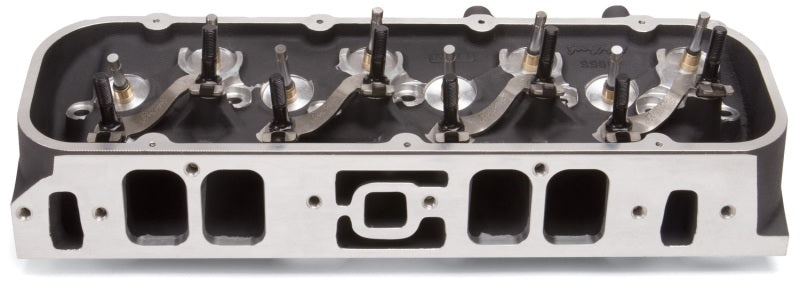 Edelbrock Single Marine BBC Rect. Port Head W/Valves 61559 Photo - Primary