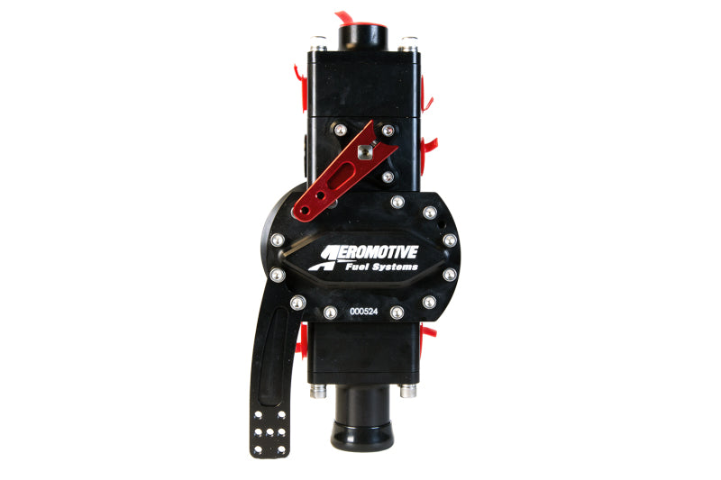 Aeromotive System Pump 16.5 GPM Shut Off Valve 2x 08AN Blocks 1.25in Inlet 10AN Outlet .775 Gear Set 17134 17134 Photo - Primary