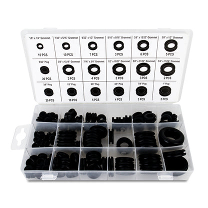 Mishimoto Rubber Grommet Assortment - 125Pc. MMTL-GROM-125 MMTL-GROM-125 Photo - Primary
