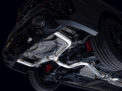 AWE Tuning Audi 22-23 8Y RS3 Cat-Back Track Edition Exhaust System - No Tips 3020-31389 3020-31389 Photo - Mounted