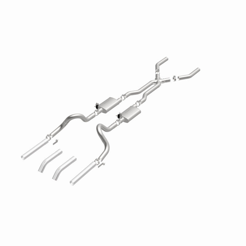 MagnaFlow Ford Mustang Street Series Crossmember-Back Performance Exhaust System 15819 360 Degree Image Set