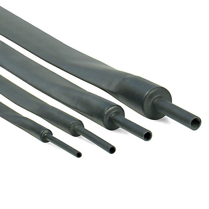 DEI Hi-Temp Shrink Tube Kit - 9 12 18 and 24mm sizes x 2ft - Black 10836 10836 Photo - Primary