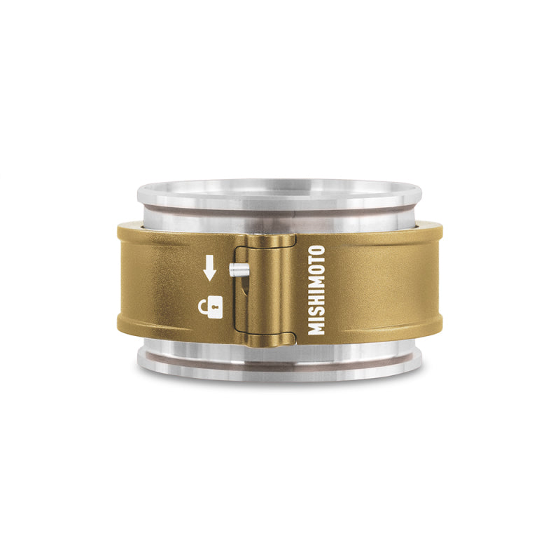 Mishimoto 3.0in Quick Release Clamp Assembly - Gold MMCLAMP-QD-30GD MMCLAMP-QD-30GD Photo - Primary