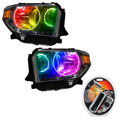 ORACLE Lighting Oracle 14-17 Toyota Tundra SMD HL - Dual Halo Kit - ColorSHIFT 7204-330 7204-330 Photo - Primary