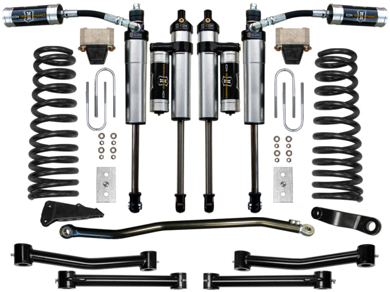 ICON 09-12 Ram 2500/3500 4.5in Stage 4 Suspension System K214553T K214553T Photo - Primary