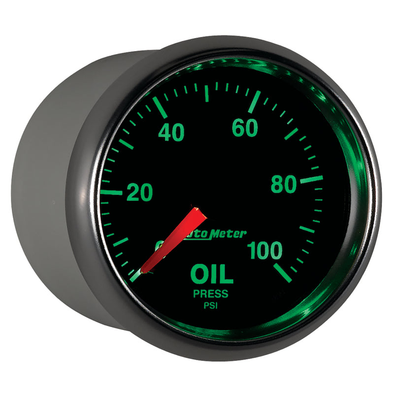 Autometer 2-1/16" Oil Pressure, 0-100 Psi Mechanical, Gs 3821 User 6