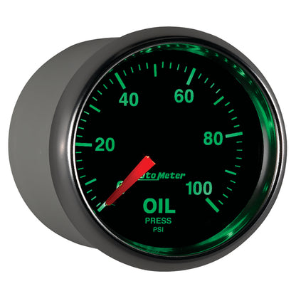 Autometer 2-1/16" Oil Pressure, 0-100 Psi Mechanical, Gs 3821 User 6
