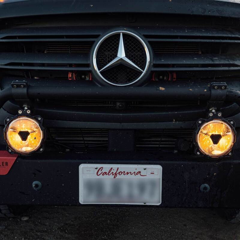 KC HiLiTES Gravity Titan LED 6in. - Pair Pack (SAE Driving Beam) 91405 91405 Photo - lifestyle view