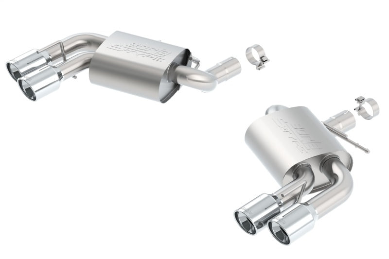 Borla 2016 Chevy Camaro 6.2L AT/MT S-Type Rear Section Exhaust w/o Dual Mode Valves 11920 11920 Photo - Primary