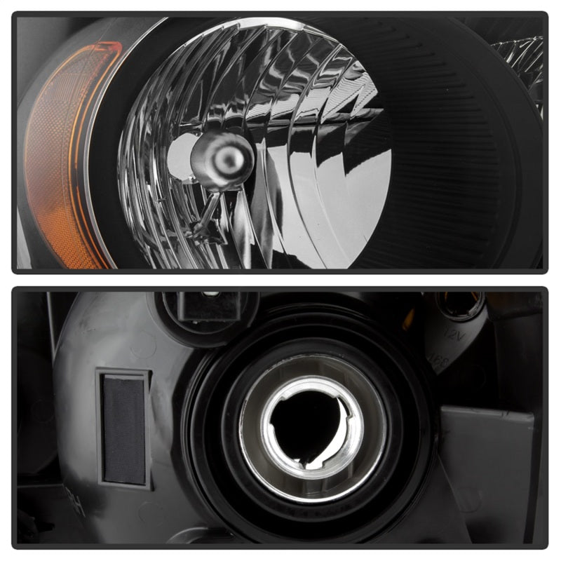 SPYDER xTune 07-09 Dodge Durango OEM Style Headlights - Black (HD-JH-DDU07-AM-BK) 9042577 9042577 Photo - Unmounted