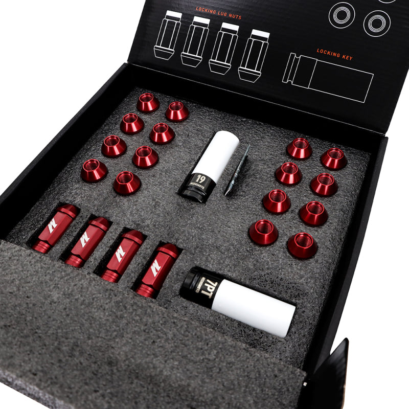 Mishimoto Aluminum Locking Lug Nuts M12x1.5 20pc Set Red MMLG-15-20LRD MMLG-15-20LRD User 1