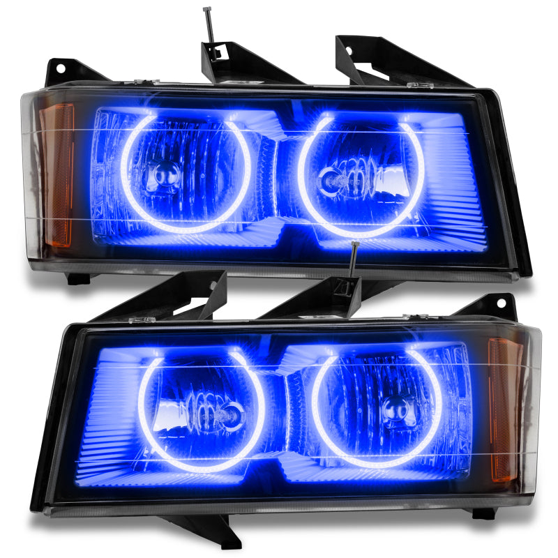 ORACLE Lighting 04-12 Chevrolet Colorado Pre-Assembled LED Halo Headlights -Blue 8902-002 8902-002 Photo - Primary