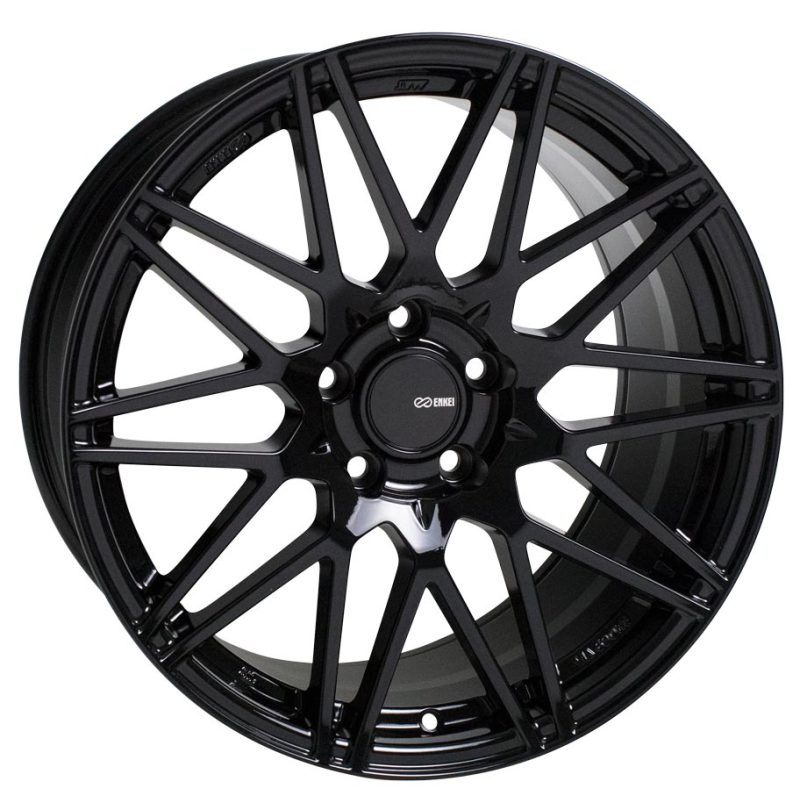 Enkei TMS Wheel Gloss Black 18x9.5 +45 5x100 515-895-8045BK Photo - Primary