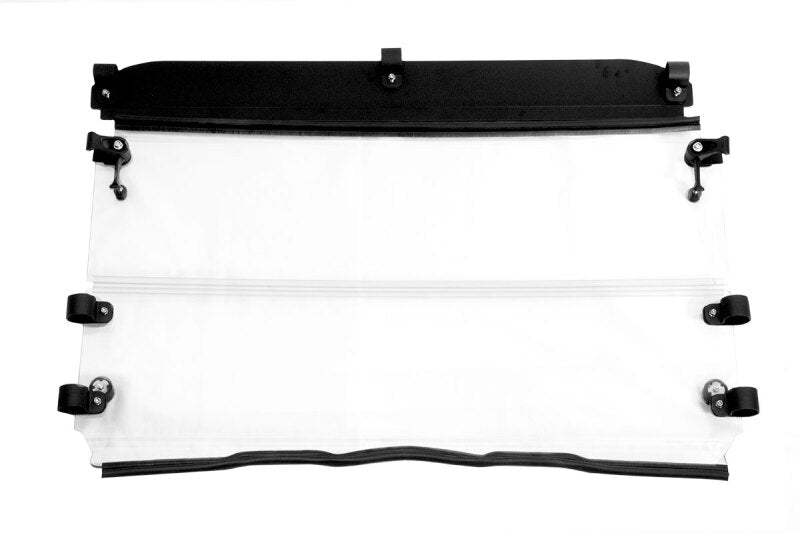 Seizmik 10-14 Polaris 400-570 Ranger Mid-Size - 1.75 in. Versa-Fold Windshield - UV Resistant Poly 50-23079KIT 50-23079KIT Photo - Primary