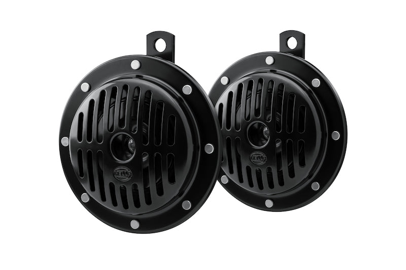 Hella Supertone Horn Kit 12V 310/380HZ HTone Black 004811042