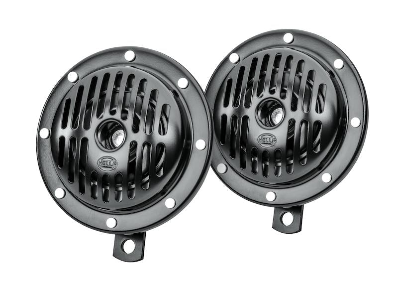 Hella Supertone Horn Kit 12V 310/380HZ HTone Black 004811042