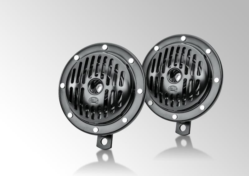 Hella Supertone Horn Kit 12V 310/380HZ HTone Black 004811042