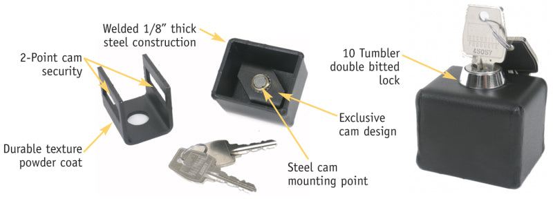 Tuffy Products Tuffy Security Bolt Lock 104-01 104-01 Photo - Close Up