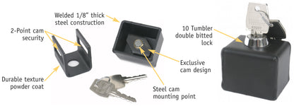 Tuffy Products Tuffy Security Bolt Lock 104-01 104-01 Photo - Close Up