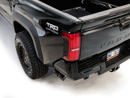 AWE Tuning AWE Exhaust for 4th Gen Toyota Tacoma Dual Diamond Black Tips 3015-33254 3015-33254 Photo - Mounted