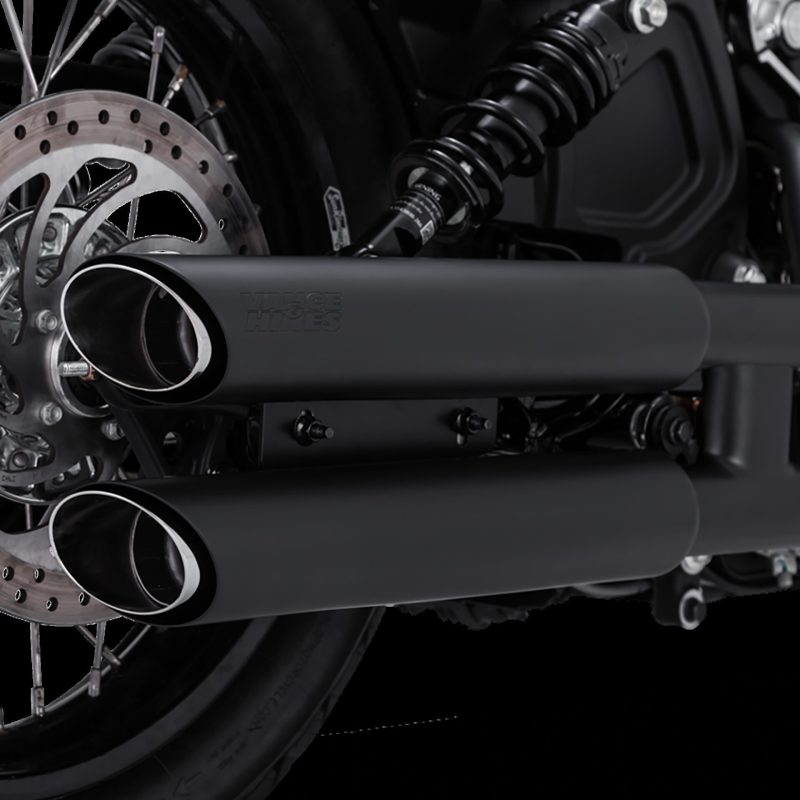 Vance and Hines 3 Twin Slash Slip-Ons Pcx Blk 48323 48323 User 1