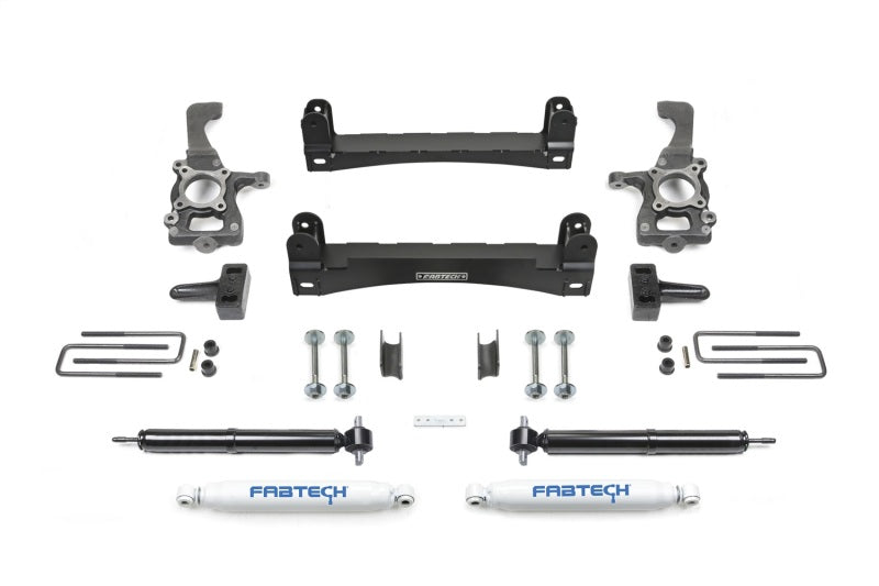 Fabtech 4" Basic System w/Rear Performance Shocks K2258 Photo - Primary
