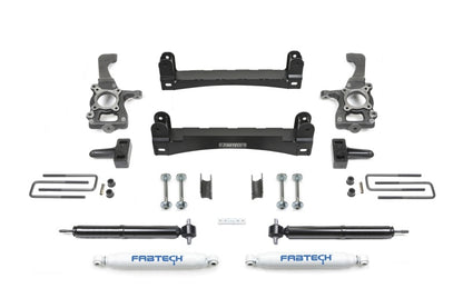Fabtech 4" Basic System w/Rear Performance Shocks K2258 Photo - Primary