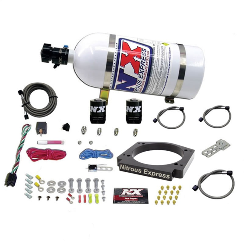 Nitrous Express GM LS 112mm Adapter Plate Kit (100-400HP) w/ 10LB Bottle 20917-10 20917-10 Photo - Primary