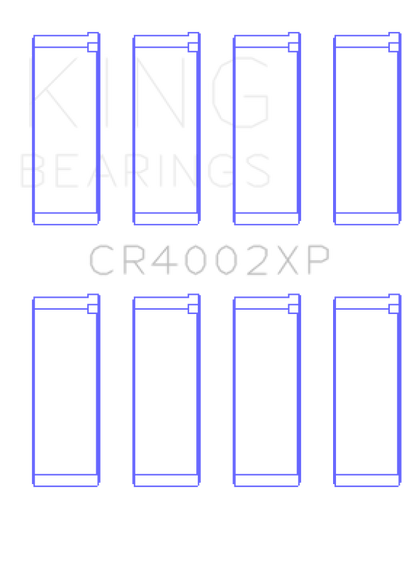 King Engine Bearings King Mazda B6/B6-T/ZM/B3/B5 (Size +0.5mm) Connecting Rod Bearing Set (Set of 4) CR4002XP0.5 CR4002XP0.5 Photo - Primary