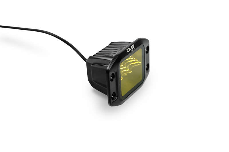 DV8 Offroad DV8 3-Inch Elite Series LED Amber Flush Mount Pod Light BE3FMW40W-A BE3FMW40W-A Photo - Primary