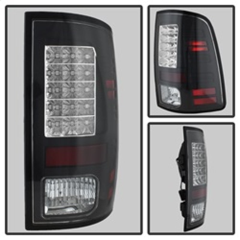 Spyder Dodge Ram 1500 13-14/Ram 2500 13-14 LED Tail Lights LED Model only - Blk ALT-YD-DRAM13-LED-BK 5077530 5077530 Photo - Unmounted